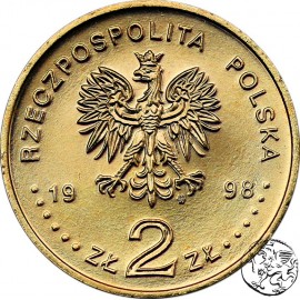 III RP, 2 złote, 1998, 80. rocznica odzyskania niepodległości