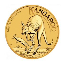Australia, 100 dolarów,  Kangur, uncja złota