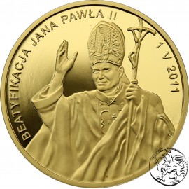 Polska, 1000 złotych, 2011, Beatyfikacja Jana Pawła II-go