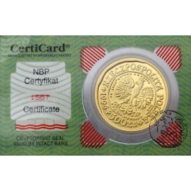 Polska, III RP, 500 złotych, 1996, Orzeł Bielik