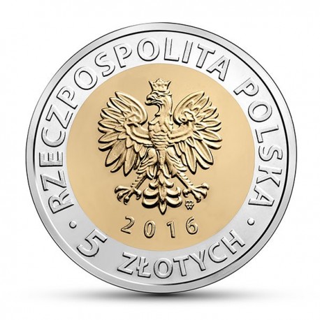III RP, 5 złotych, 2015, Odkryj Polskę – Kanał Bydgoski