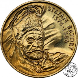 III RP, 2 złote,1997, Stefan Batory