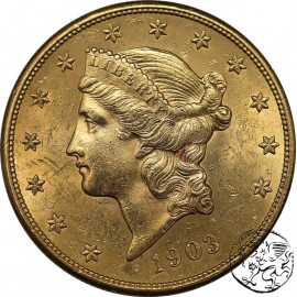  	USA, 10 dolarów, 1886 S
