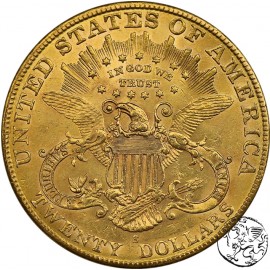  	USA, 10 dolarów, 1886 S