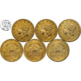  	USA, 10 dolarów, 1886 S
