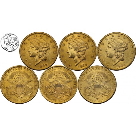  	USA, 10 dolarów, 1886 S
