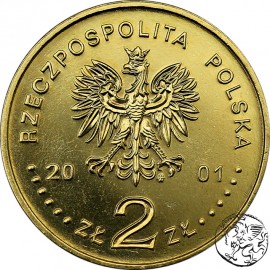 III RP, 2 złote, 2001, Szlak Bursztynowy