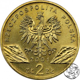 III RP, 2 złote, 2001, Paź Królowej