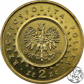 III RP, 2 złote, 1999, Pałac Potockich w Radzyniu Podlaskim