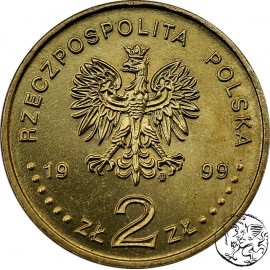 III RP, 2 złote, 1999, Władysław IV Waza