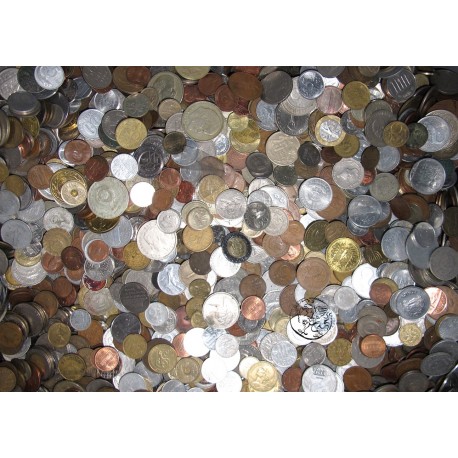 Monety Świata, 1 kilogram MIX