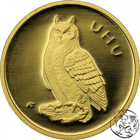 Niemcy, 20 euro, 2018, Uhu - Puchacz