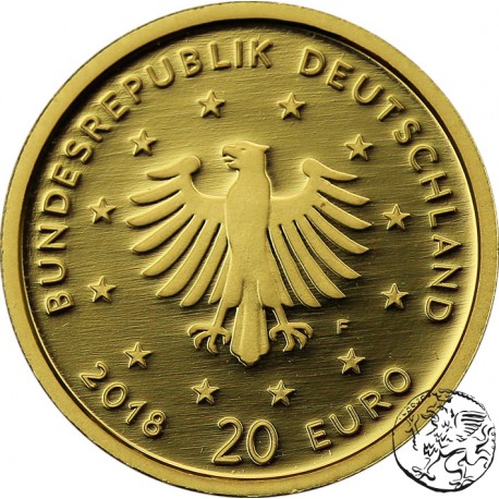 Niemcy, 20 euro, 2018, Uhu - Puchacz