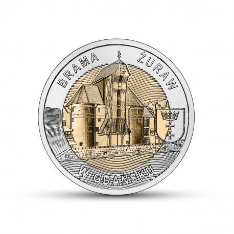 III RP, 5 złotych, 2020, Odkryj Polskę – Pałac Branickich w Białymstoku