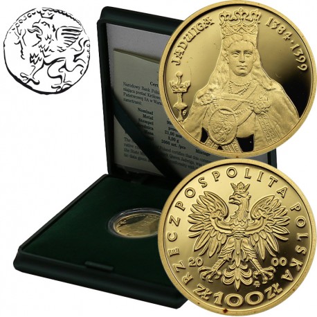 Polska, III RP, 100 złotych, 2000, Jadwiga