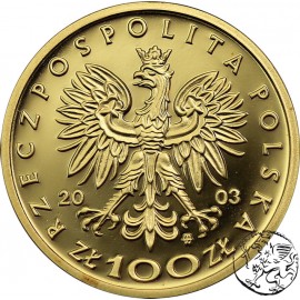 Polska, III RP, 100 złotych, 2003, Władysław III Warneńczyk