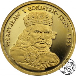 Polska, III RP, 100 złotych, 2001, Władysław I Łokietek