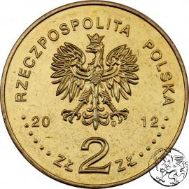 III RP, 2 złote, 2012, ORP Błyskawica