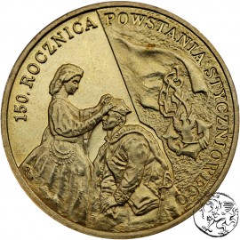 III RP, 2 złote, 2012, Powstanie Styczniowe