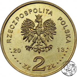 III RP, 2 złote, 2013, Fregata Pułaski