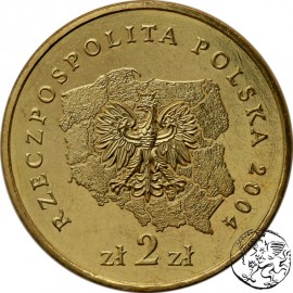 III RP, 2 złote, 2004, Województwo Łódzkie