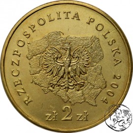 III RP, 2 złote, 2004, Województwo Małopolskie