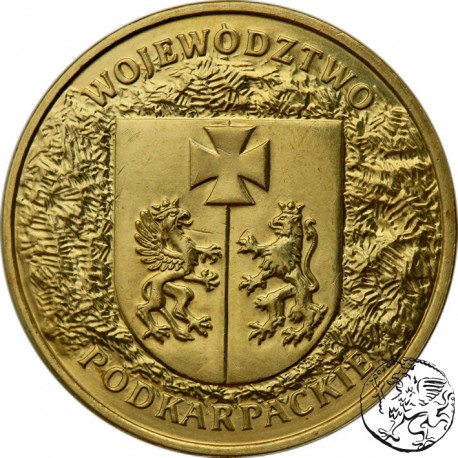 III RP, 2 złote, 2004, Województwo Podkarpackie