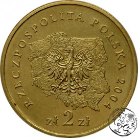 III RP, 2 złote, 2004, Województwo Podkarpackie