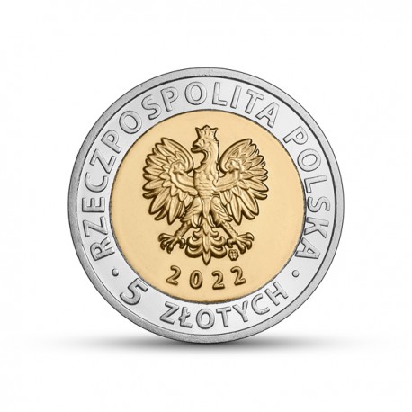 III RP, 5 złotych, 2022, Odkryj Polskę – Zamek w Mosznej