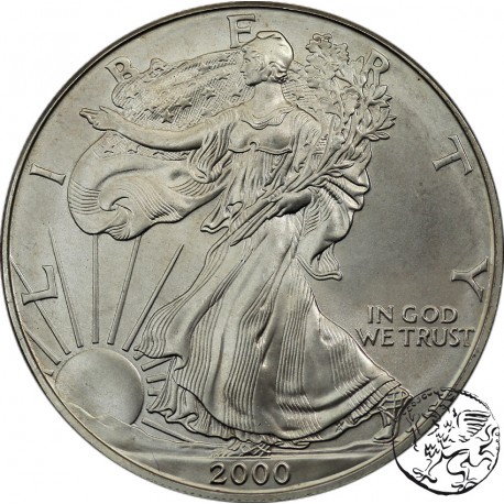 USA, dolar, American Eagle, uncja srebra