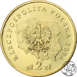  III RP, 2 złote, 2004, Województwo Śląskie
