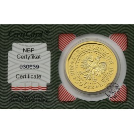 Polska, III RP, 500 złotych, 2016, Orzeł Bielik, nakład 500 sztuk