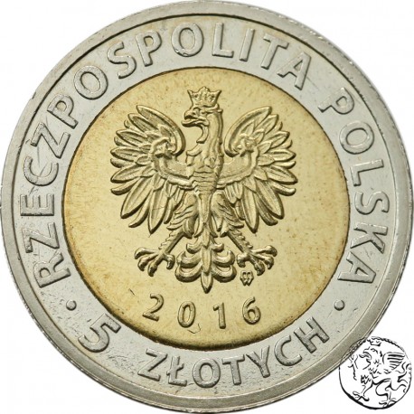 III RP, 5 złotych, 2015, Odkryj Polskę – Kanał Bydgoski