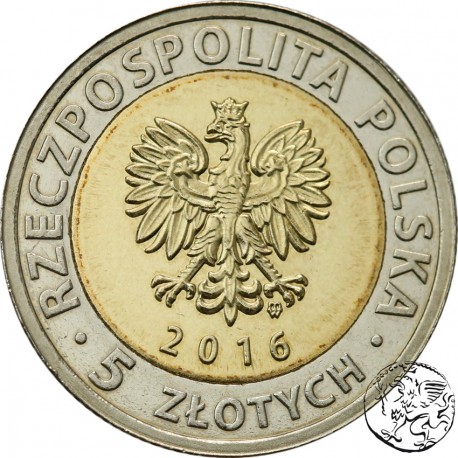 III RP, 5 złotych, 2015, Odkryj Polskę – Kanał Bydgoski