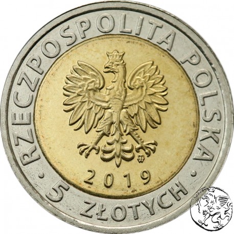 III RP, 5 złotych, 2019