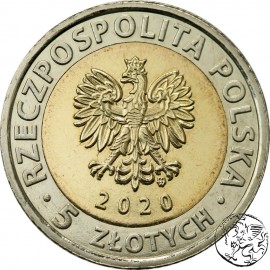 III RP, 5 złotych, 2020