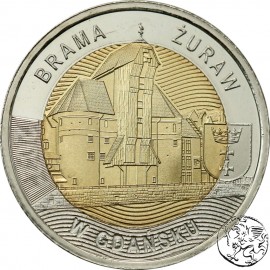 III RP, 5 złotych, 2020, Odkryj Polskę – Pałac Branickich w Białymstoku