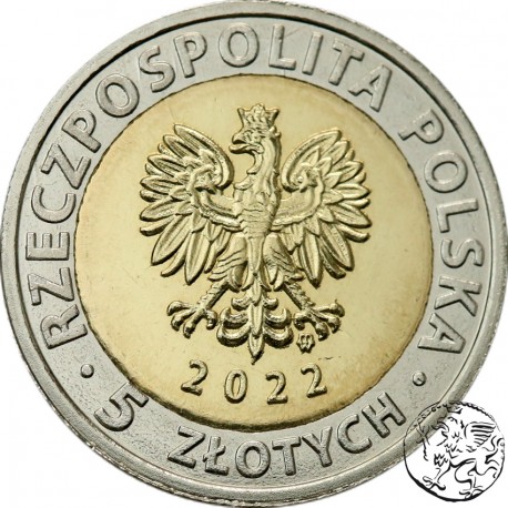 III RP, 5 złotych, 2022, Odkryj Polskę – Zamek w Mosznej