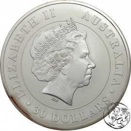 Australia, 30 dolarów, 2018, Koala, 1 kilogram -  Ag 999