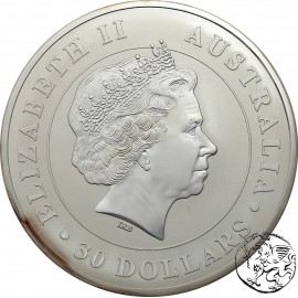 Australia, 30 dolarów, 2018, Koala, 1 kilogram -  Ag 999