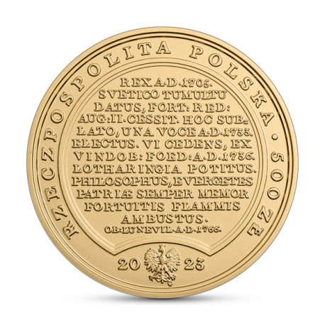 III RP, 500 złotych, 2023, Stanisław Leszczyński