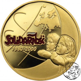 Polska, III RP, 200 złotych, 2000, 20-lecie NSZZ - Solidarność