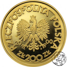 Polska, III RP, 200 złotych, 2000, 20-lecie NSZZ - Solidarność