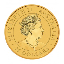 Australia, 25 dolarów, 2020, Rok Myszy, 1/4 uncji Au 999