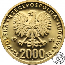 Polska, 2000 złotych, 1981, Bolesław II Śmiały