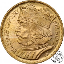 Polska, II RP, 10 złotych, 1925, Chrobry