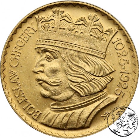 Polska, II RP, 10 złotych, 1925, Chrobry