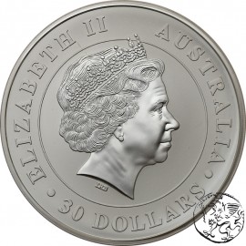 Australia, 30 dolarów, 2014, Koala, 1 kilogram Ag
