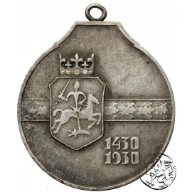 Litwa, Medal Orderu Witolda Wielkiego, II klasy, 1930, bardzo rzadki