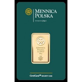 Niemcy, Umicore, sztabka złota 20 gram, Au 999